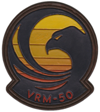 Officially Licensed US Navy VRM-50 Sunhawks Leather Patches