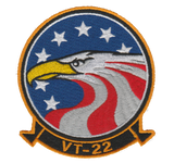 Officially Licensed US Navy VT-22 Golden Eagles 2019 Squadron Patches