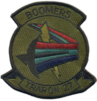 Officially Licensed US Navy VT-27 Boomers Squadron Patch