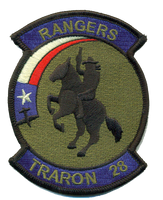Officially Licensed US Navy VT-28 Rangers Squadron Patches