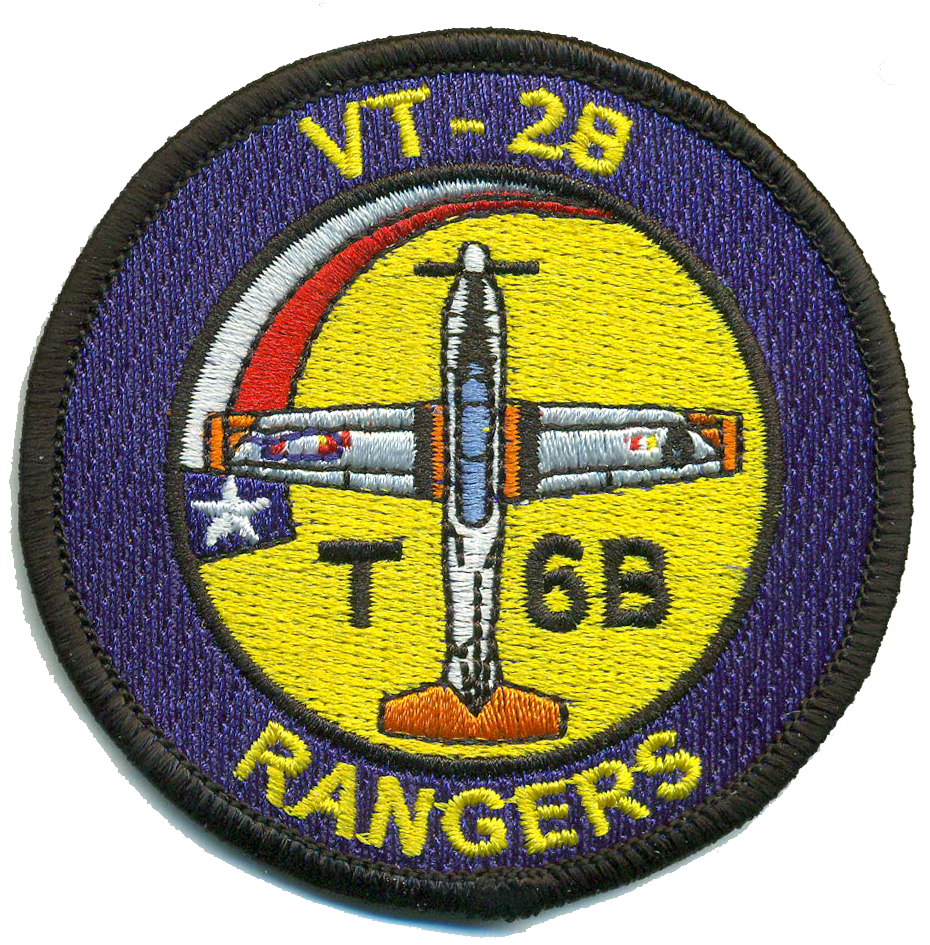 Vt 28 Rangers Buy Official VT-28 Rangers T-6B Sh Patch | MarinePatches.com ...