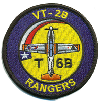 Official VT-28 Rangers T-6B Shoulder Patch