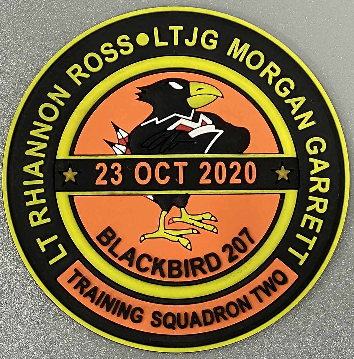 VT-2 Rhiannon/Garrett Memorial PVC Patch