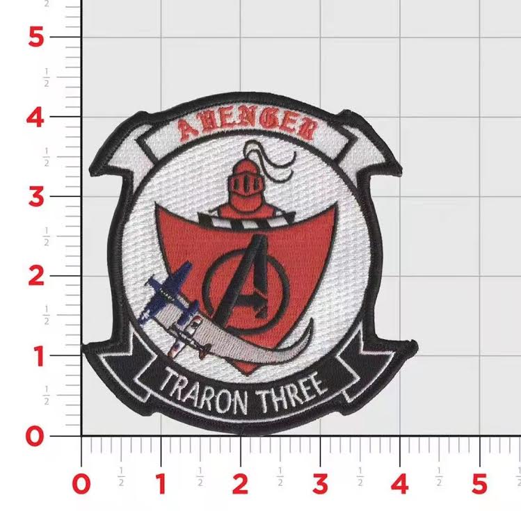 Officially Licensed VT-3 Red Knights Project Avenger Patch