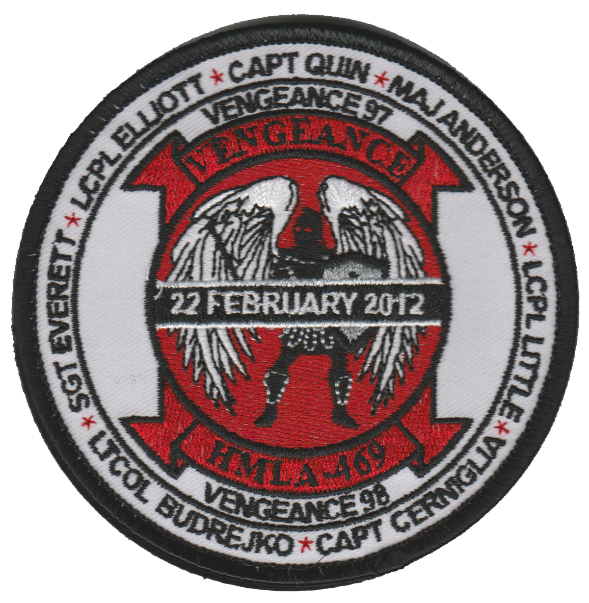 HMLA-469 Vengeance 97/98 Memorial Patch