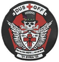 US Army Louisiana Guard Voodoo Dustoff Medevac Syria Patches
