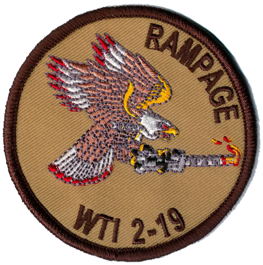 WTI 2-19 Rampage Ordnance Patch