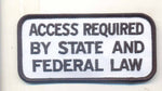 Service Dog- Access Required Patch