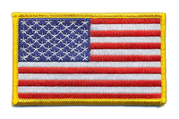 American US Flag Patches