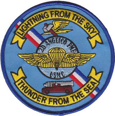 Officially Licensed USMC 2nd ANGLICO FMF-Thunder From the Sea Patch