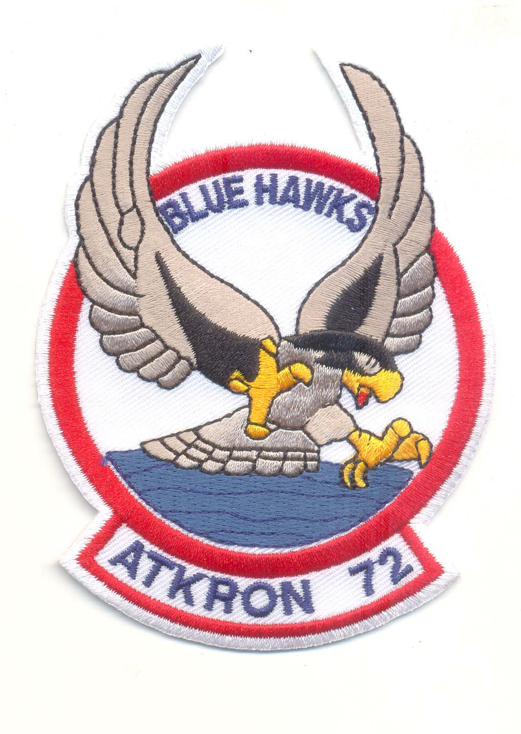 Officially Licensed US Navy VA-72 Blue Hawks Patch