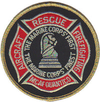 Officially Licensed USMC Crash Crew MCAF Quantico Patch