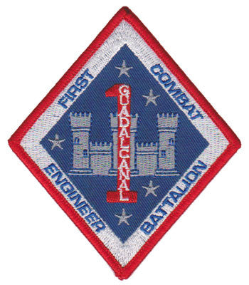 Officially Licensed USMC 1st Combat Engineer Bn Patch