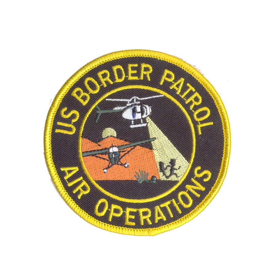 Original US Border Patrol Air Operations (Running Man) Patch