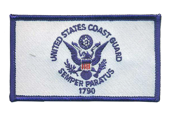 US Coast Guard Ball Cap Patch