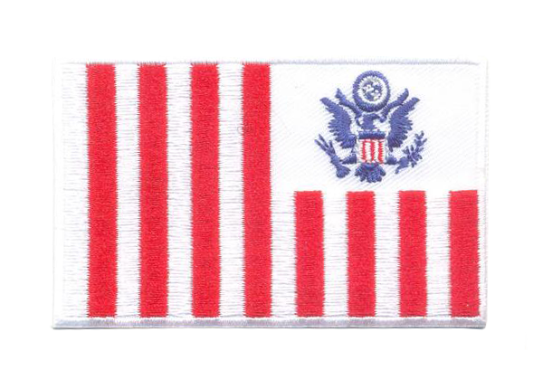 US Customs Ensign (Small 2 x 3.5") Patch (CBP Ensign)
