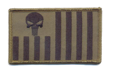 US Customs Ensign with Punisher Skull Patch