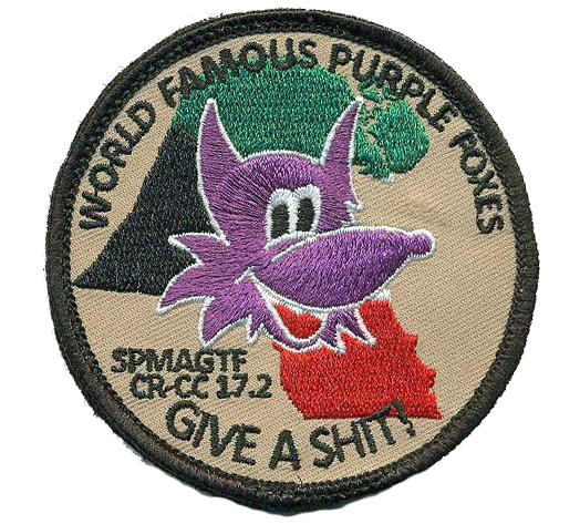 VMM-364 Purple Foxes Kuwait Deployment Patch