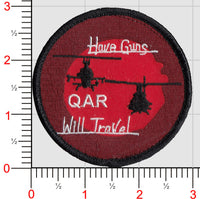 Official HMLA-167 Have Guns Will Travel Shoulder Patches