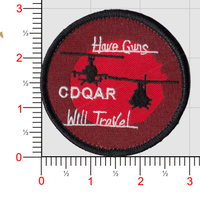 Official HMLA-167 Have Guns Will Travel Shoulder Patches