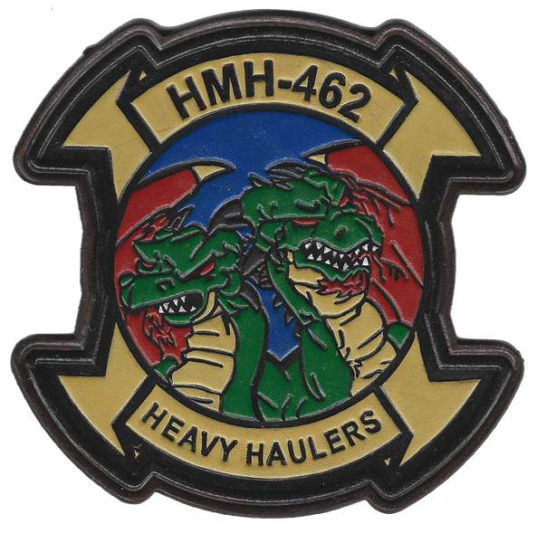 Officially Licensed HMH-462 Heavy Haulers Leather patch