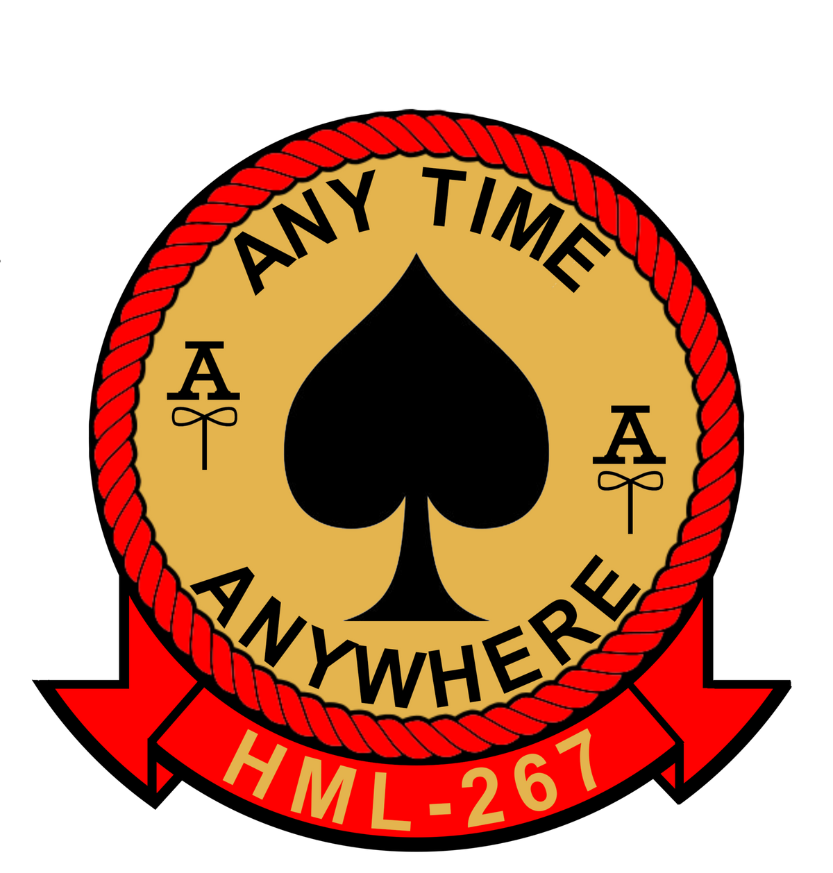 Officially Licensed USMC HML-267 Squadron Sticker