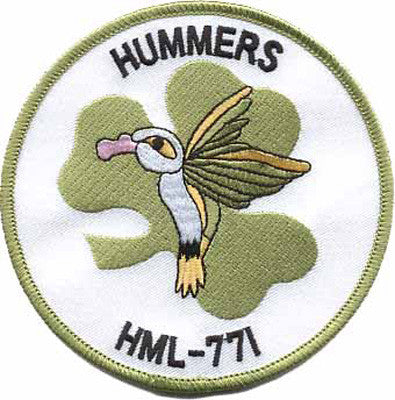 Officially Licensed USMC HML 771 Patch