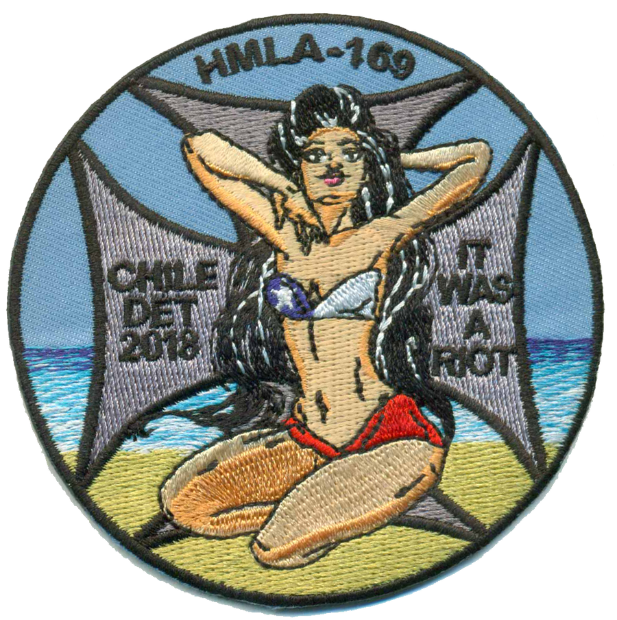 Official HMLA-169 Vipers Chilean DET Patch