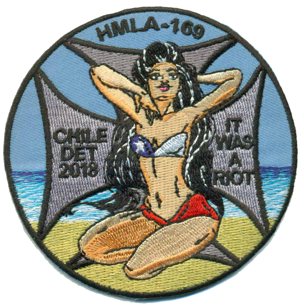 Official HMLA-169 Vipers Chilean DET Patch