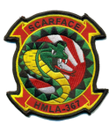 Officially Licensed USMC HMLA-367 Scarface, Okinawa Patch
