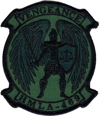Officially Licensed USMC HMLA-469 Vengeance Squadron Patches
