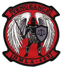 Officially Licensed USMC HMLA-469 Vengeance Squadron Patches