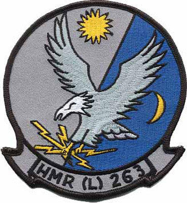 Officially Licensed USMC HMR(L)-263 Patch