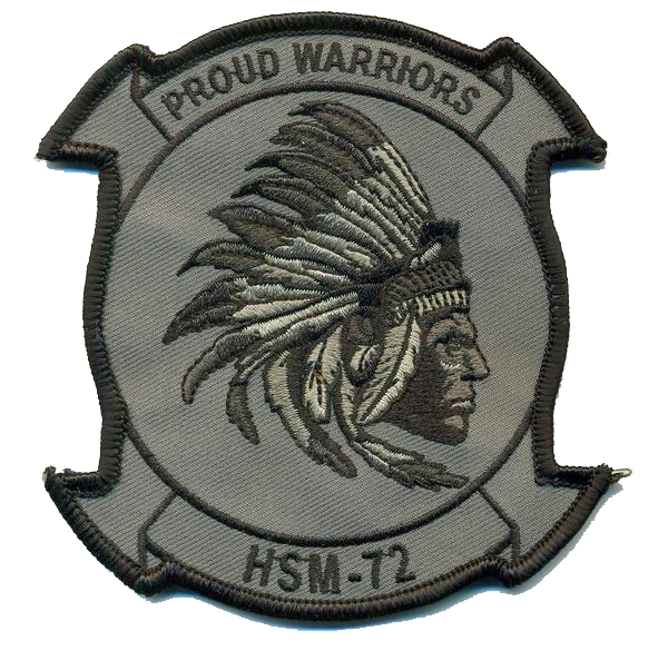 Officially Licensed US Navy HSM-72 Proud Warriors Squadron Patches