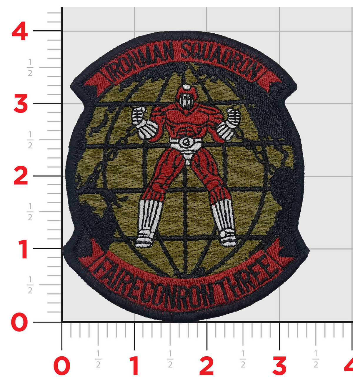 Officially Licensed US Navy VQ-3 Ironman Squadron Patch
