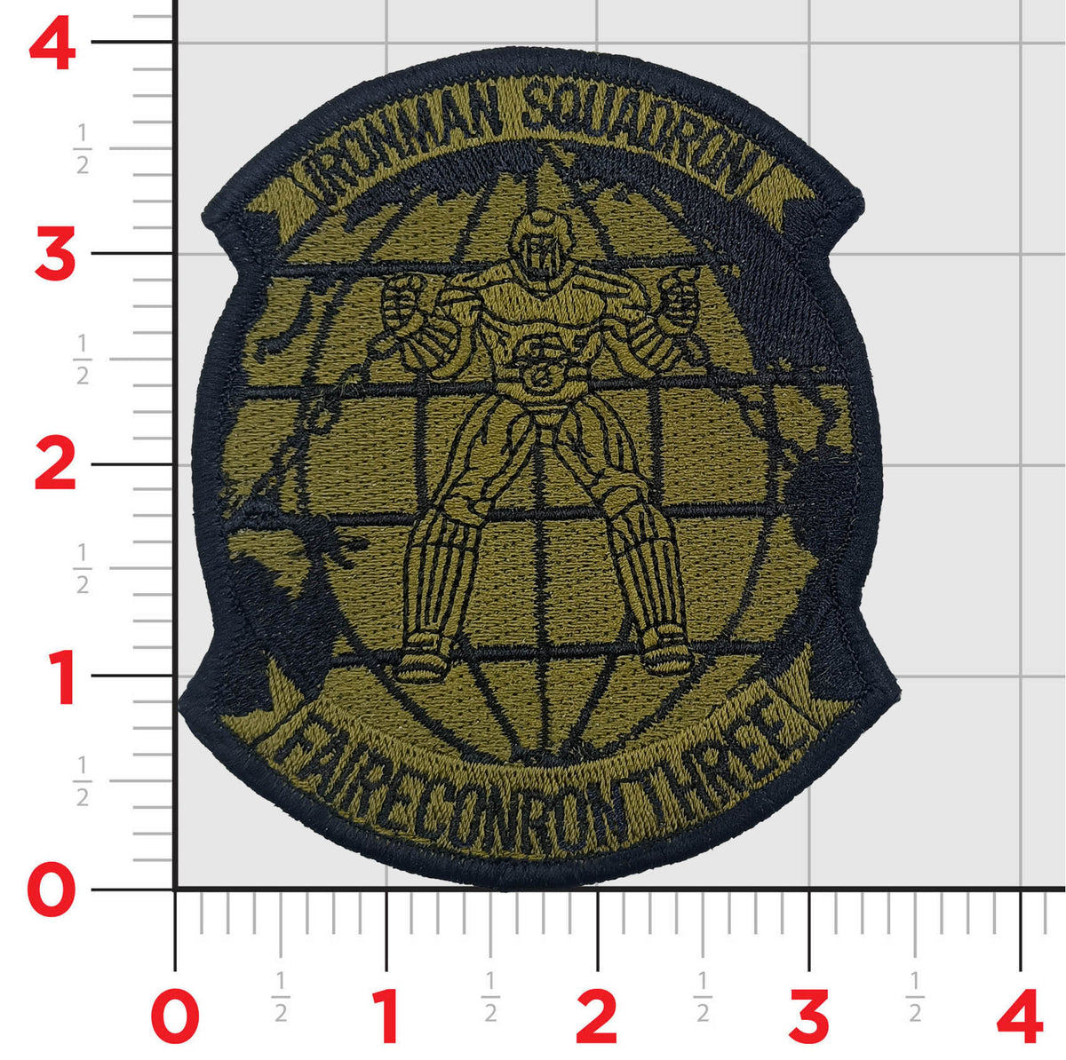 Officially Licensed US Navy VQ-3 Ironman Squadron Patch