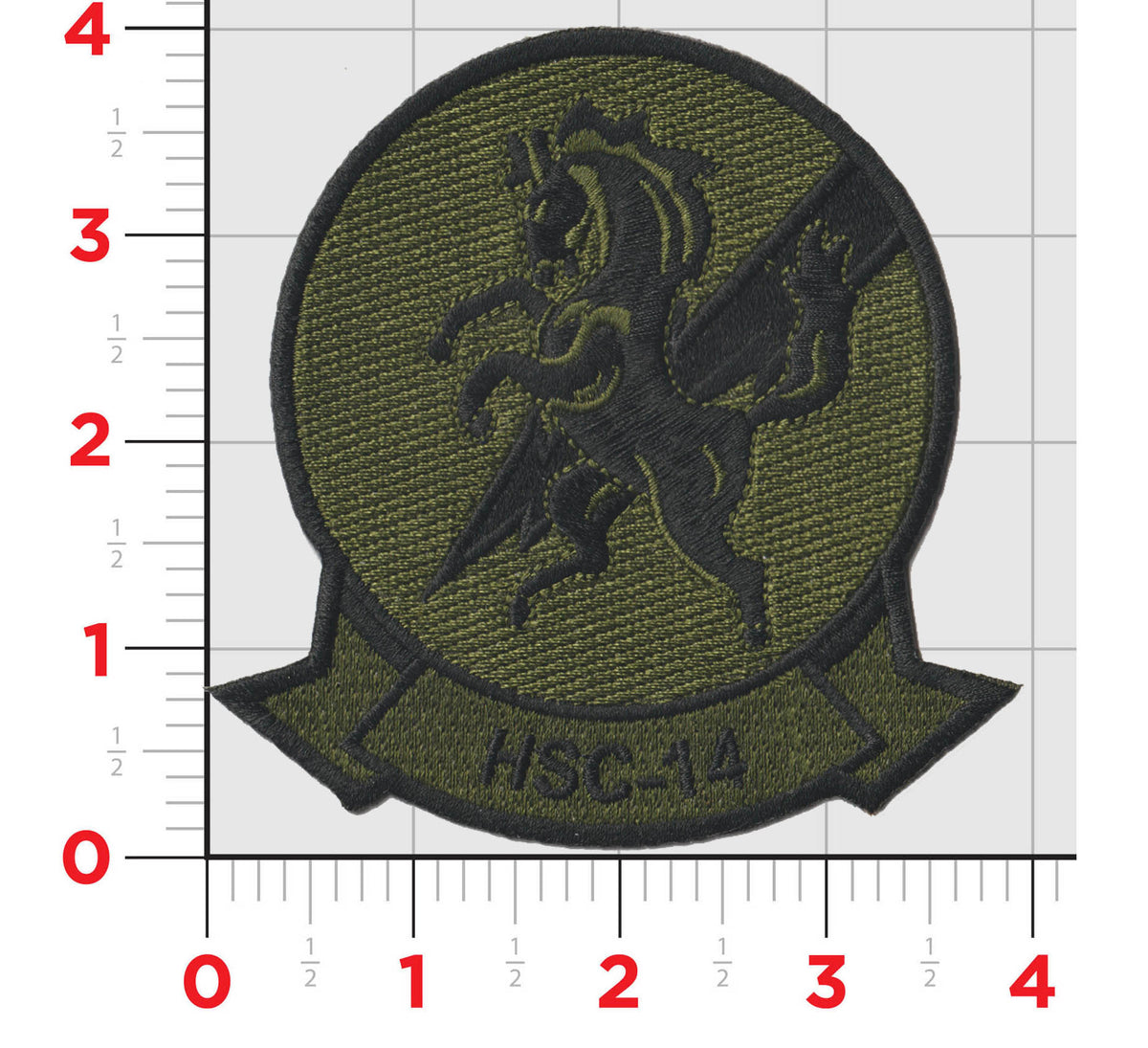 Officially Licensed US Navy HSC-14 Chargers Squadron Patches
