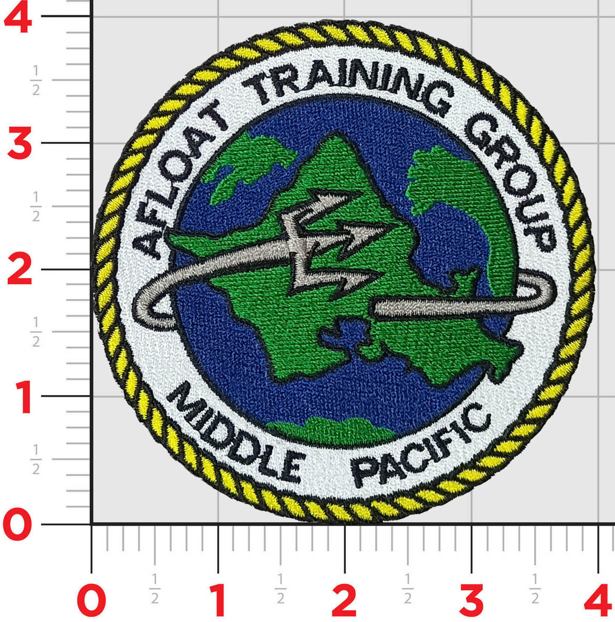Official Afloat Training Middle Pacific MIDPAC Patch
