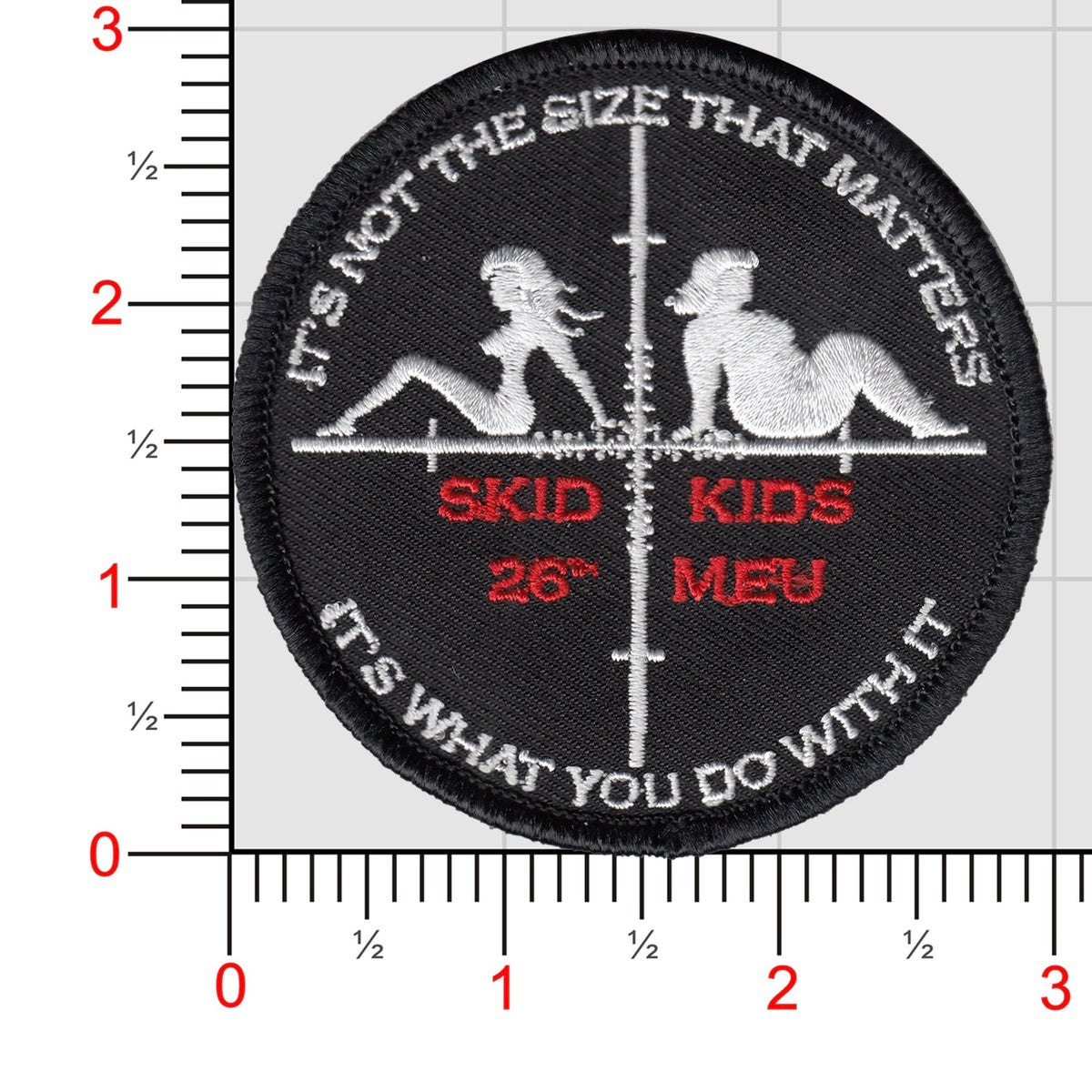 26th MEU Marine Expeditionary Unit Skid DET Patches