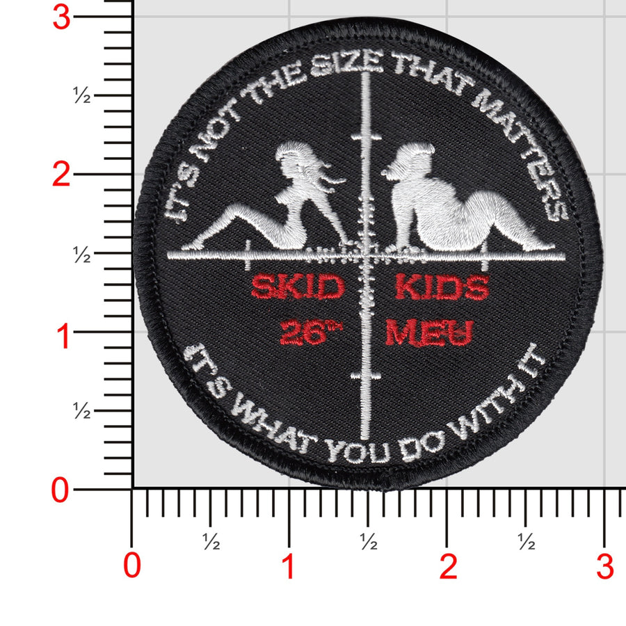 26th MEU Marine Expeditionary Unit Skid DET Patches