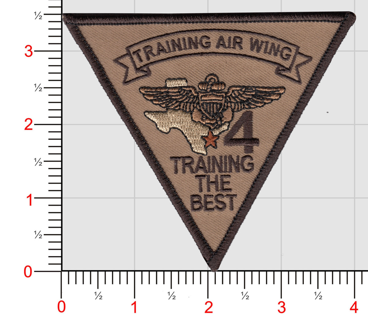 Officially Licensed US Navy Training Wing-4 Patch