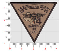 Officially Licensed US Navy Training Wing-4 Patch