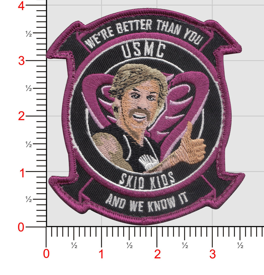 USMC Skid Kids Dodgeball Patch