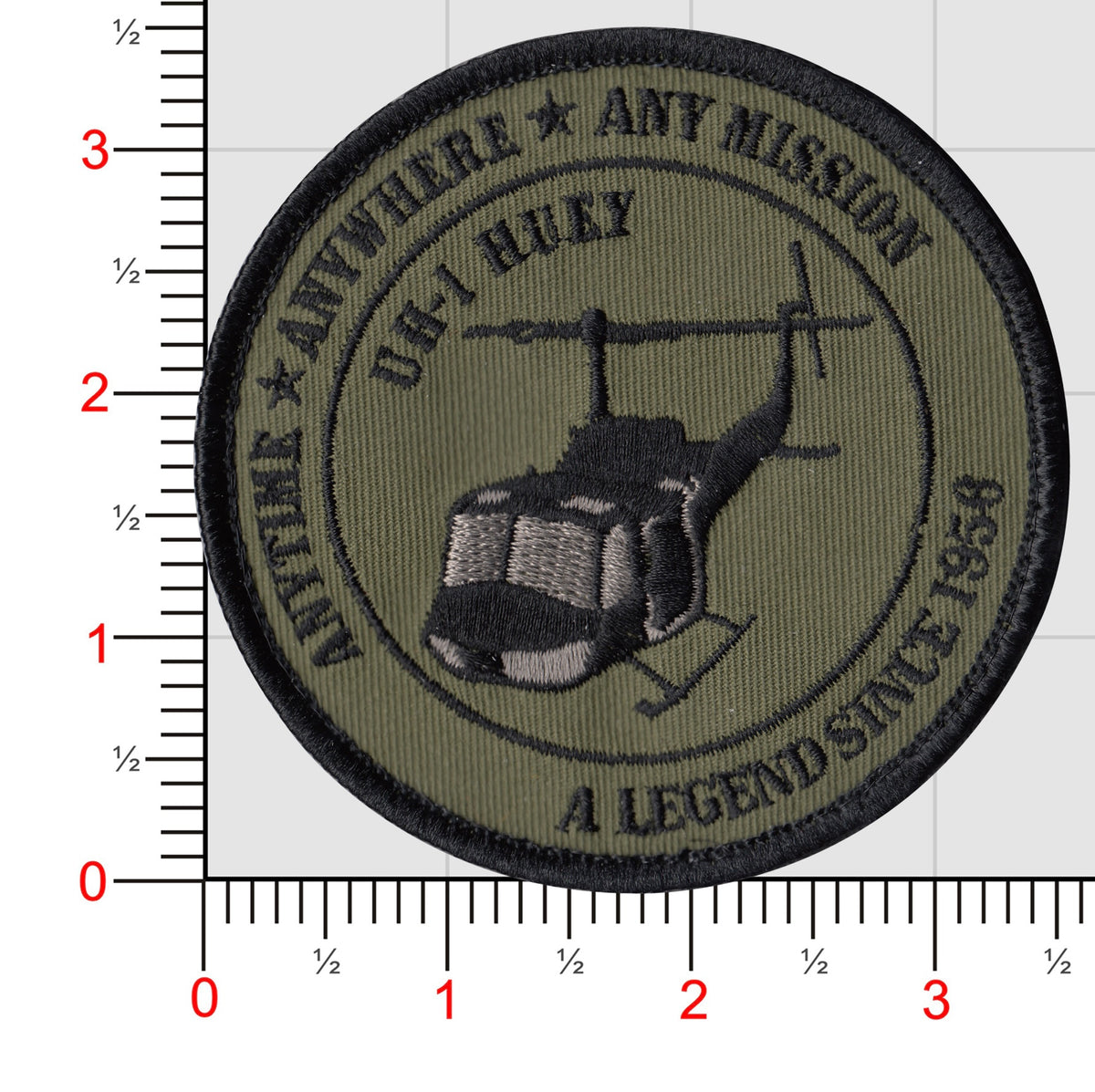 UH-1 Huey A Legend Since 1956 Patch