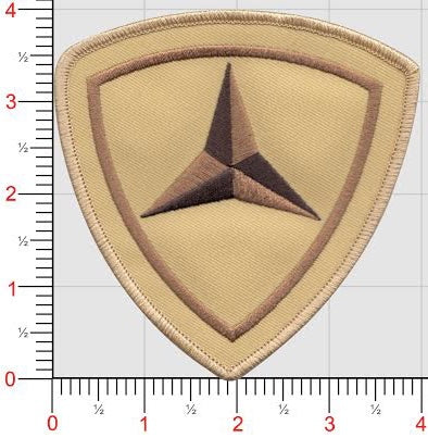 Buy Officially Licensed USMC 3rd M Patch | MarinePatches.com