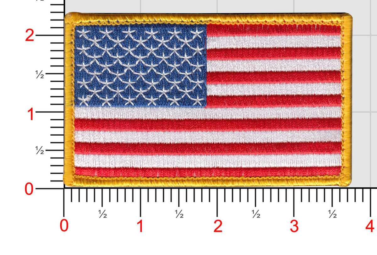 American US Flag Patches