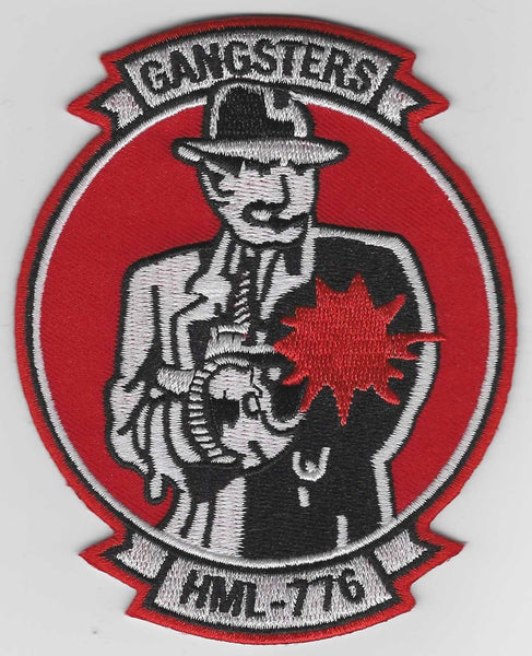 Officially Licensed USMC HML 776 Gangsters Patch