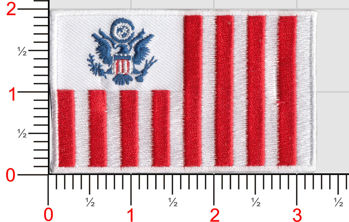 US Customs Ensign (Small 2 x 3.5") Patch (CBP Ensign)