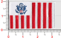 US Customs Ensign (Small 2 x 3.5") Patch (CBP Ensign)