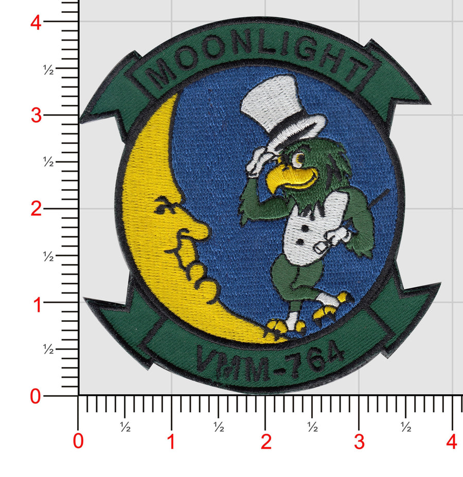 Officially Licensed USMC VMM-764 Moonlight Patch